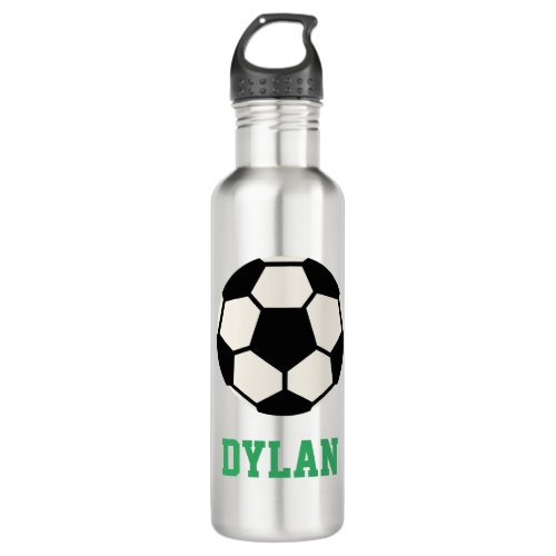 Personalized Soccer Water Bottle