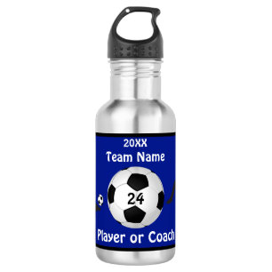 Personalized Soccer Water Bottles Players, Coaches