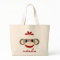 Personalized Sock Monkey Bookbag