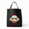 Personalized Sock Monkey Bookbag