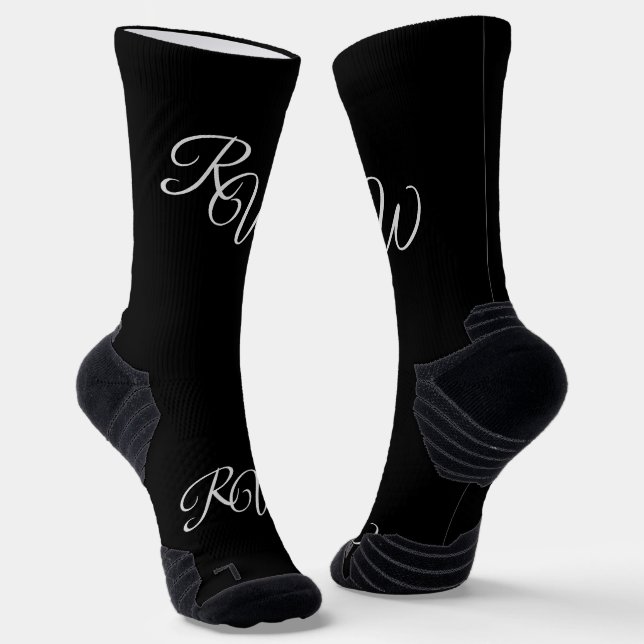 Personalized Socks (Angled)