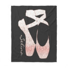 Personalized Soft Gradient Pink Ballet Shoes