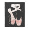 Personalized Soft Gradient Pink Ballet Shoes