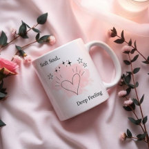 Personalized Soft Soul Ceramic Coffee Mug