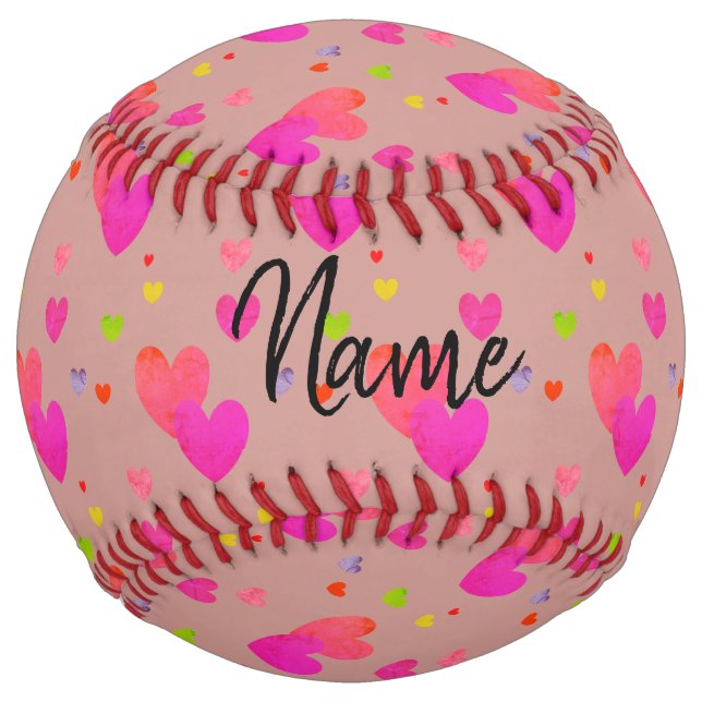 Personalized Softball by HAMbyWG (Front)