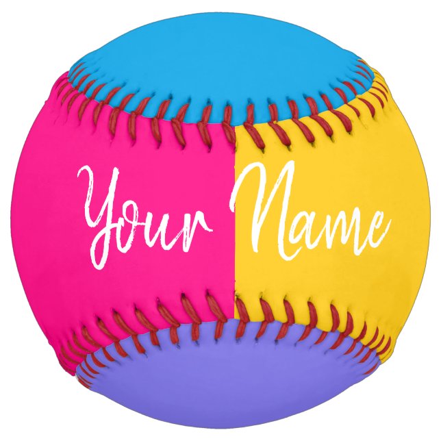 Personalized Softball by HAMbyWG (Front)