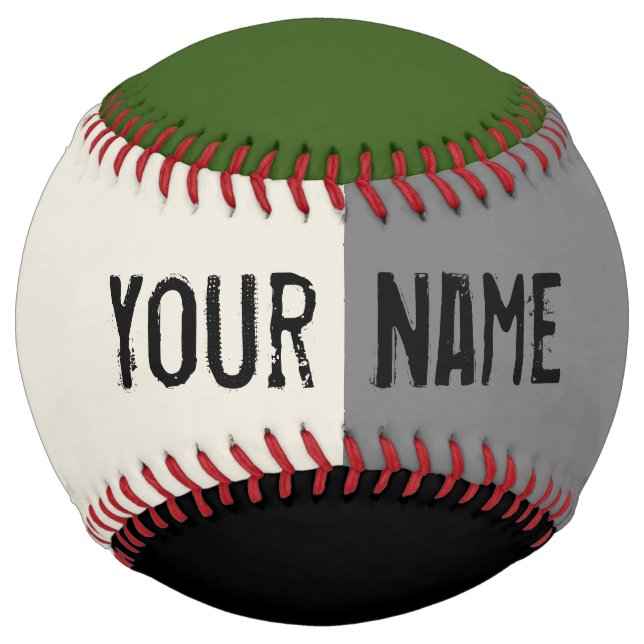 Personalized Softball by HAMbyWG (Front)