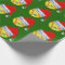 Personalized Softball Christmas Wrapping Paper