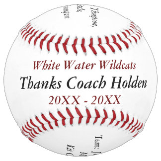 Personalized Softball Coach Thank You Gifts
