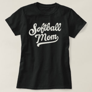 Personalized Softball Mom Custom Jersey Number  T-Shirt