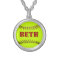 Personalized Softball Necklace