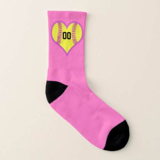 Personalized Softball Socks Change Pink Any Color Re279c7dc517340c6a842c36de7a2feca Ejsjr 510 ?rlvnet=1