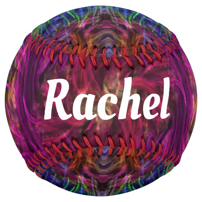 Personalized Softball with a message on back (Front)