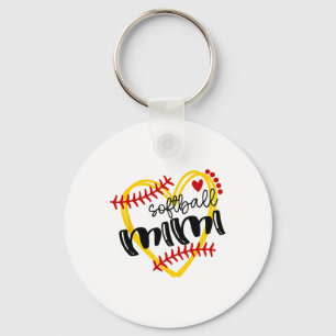 Personalized Softll Heart Tee Cute Mimi Women Soft Keychain