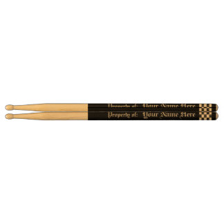 Personalized Solid Color Drumsticks