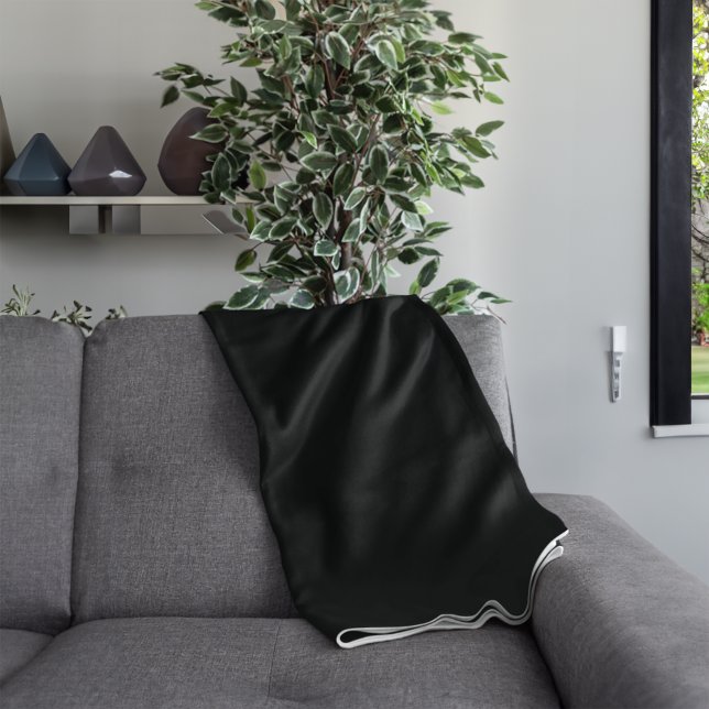 Personalized Solid Color Fleece Blanket (Creator Uploaded)