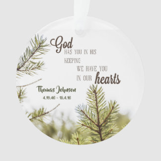 Personalized Someone In Our HeartsAcrylic Ornament