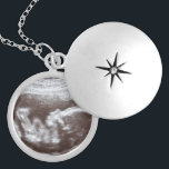 Personalized Sonogram Necklace<br><div class="desc">When you're not quite ready to tell the world but still want to keep the 'tiny little miracle in the making' close to your heart all day long. . . .</div>