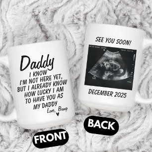 Personalized Sonogram Photo, Ultrasound Photo Baby Coffee Mug