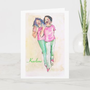Personalized Sorority Note Cards by dawnfx at Zazzle