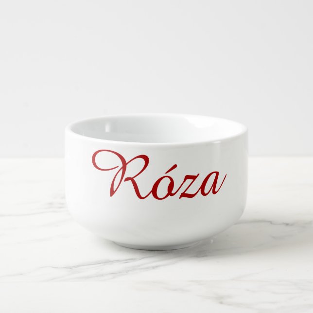 Personalized Soup Mug (Front)