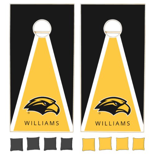 Personalized Southern Mississippi Eagle Logo  Cornhole Set