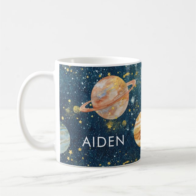 Personalized Space Mug (Left)