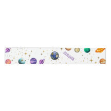 Personalized Space Theme Planets Kids Ruler