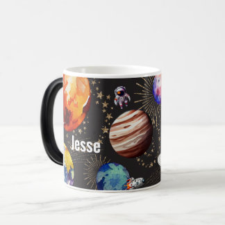 Personalized Space Themed Mug