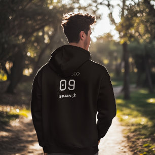 Personalized Spain National Soccer Professional  Hoodie