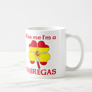 Personalized Spanish Kiss Me I'm Fabregas Coffee Mug