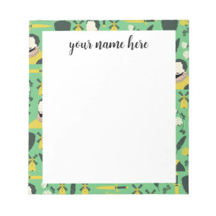 Personalized Spanish literature teacher notepad