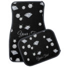 Personalized Sparkle Diamonds Car Floor Mat Personalized Sparkle Diamonds Car Floor Mat