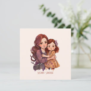 Personalized Sparkly Mother and Daughter
