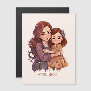 Personalized Sparkly Mother and Daughter