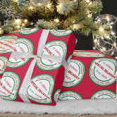 Santa's Workshop Wrapping Paper