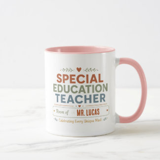 Personalized Special Education Teacher Coffee Mug 