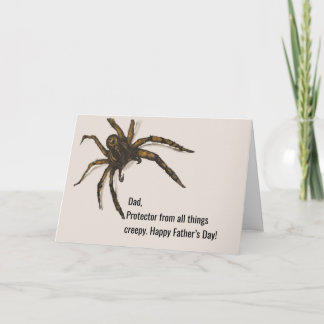 Personalized Spider Card