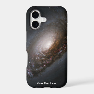 Personalized Spiral Galaxy iPhone 17 Case