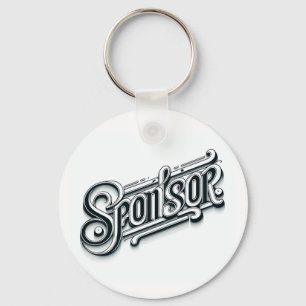 Personalized Sponsor gift keepsake keychain AA NA