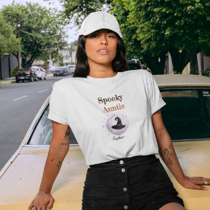 Personalized Spooky Auntie – Halloween Shirt