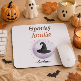 Personalized Spooky Auntie Mousepad