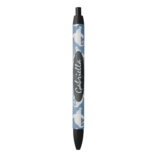 Personalized: Spooky Ghost Ink Pen (Front Vertical)