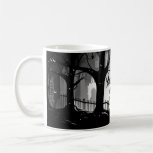 Personalized Spooky Gothic Coffee Mug
