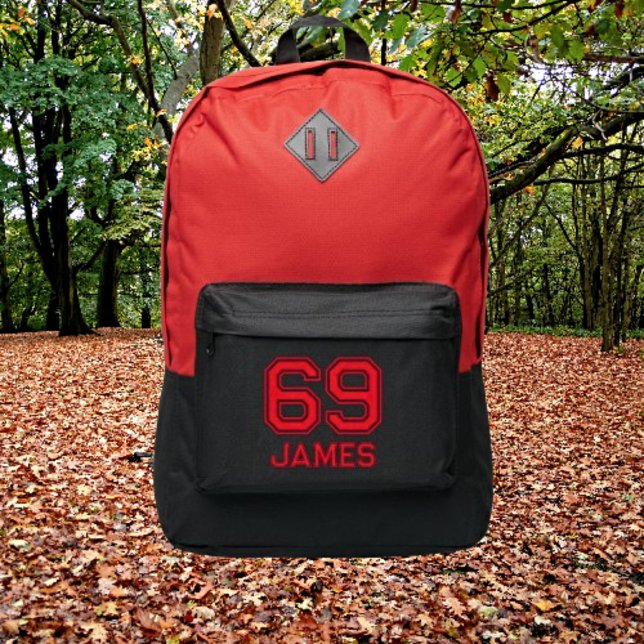 Personalized Sport Style Name and Number Port Authority® Backpack (Creator Uploaded)
