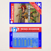 Personalized Sports Card (Front & Back)
