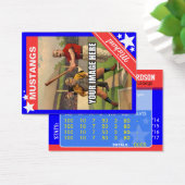 Personalized Sports Card (Desk)
