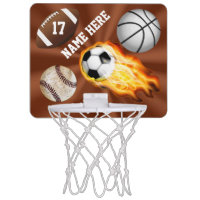 Personalized Sports Gifts for Kids Mini Hoop
