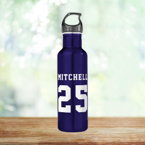 Personalized Sports Stainless Steel Water Bottle