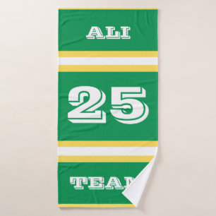 Personalized Sports Team/Baseball Towel For Boys 